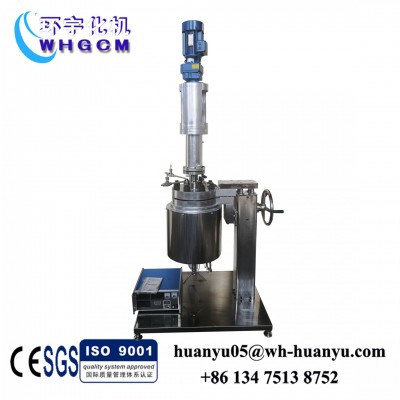 10 Litre Lifting Reactor with Torque transducer for Polyester Reaction