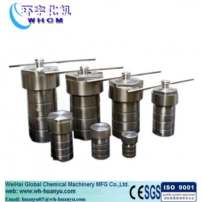 High Pressure Hydrothermal Synthesis Reactor with PTFE Lining for European Customer